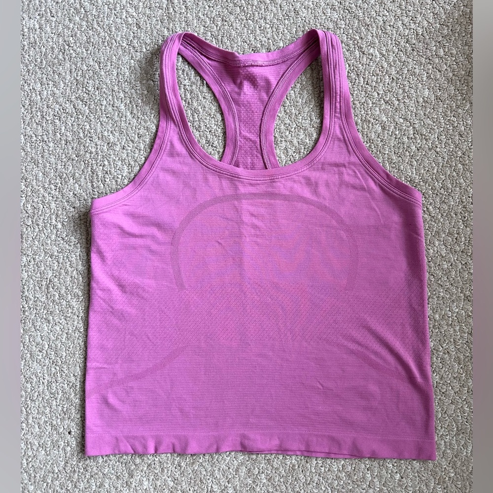 Lululemon pink swiftly tech tank